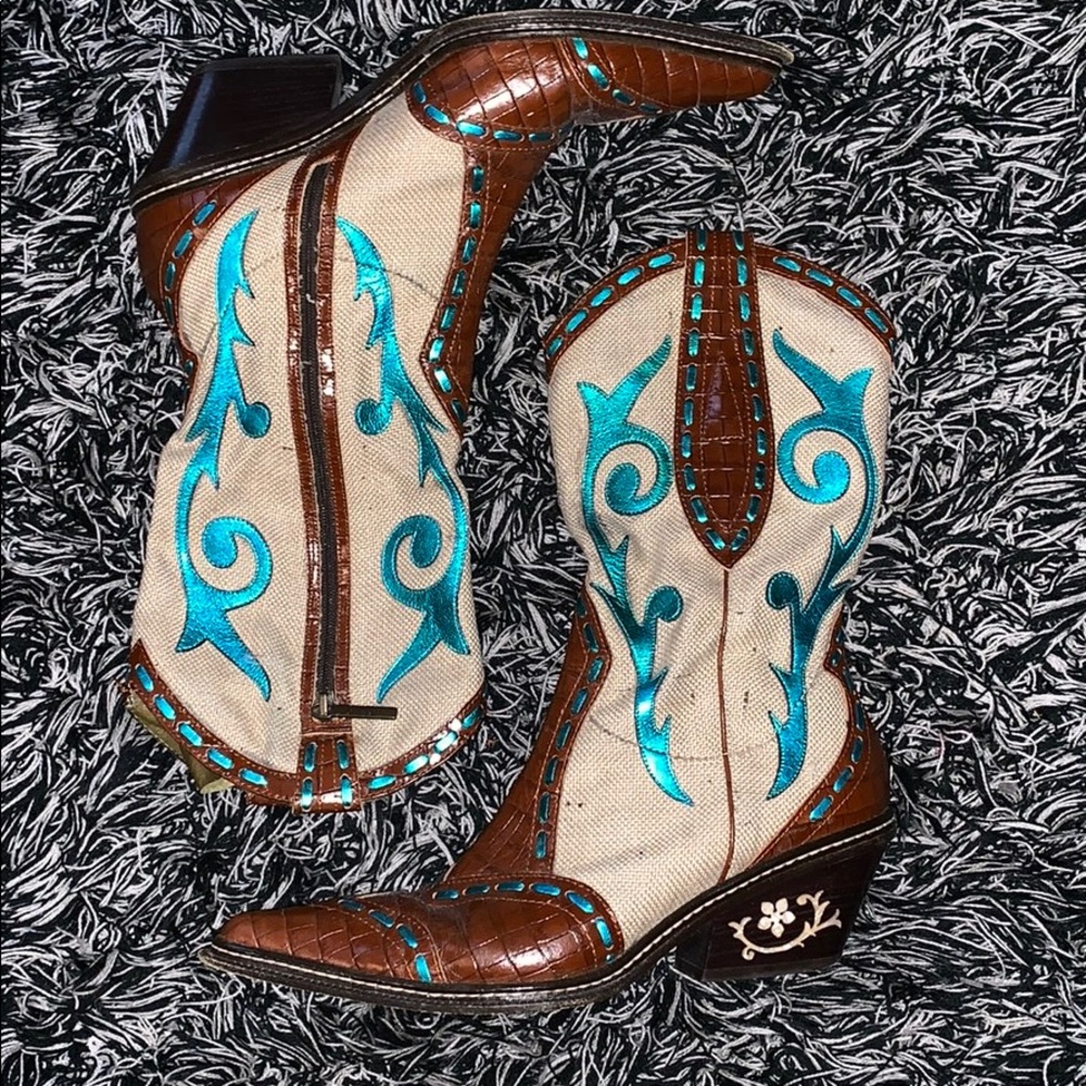 Donald J. Pliner Cowboy Boots